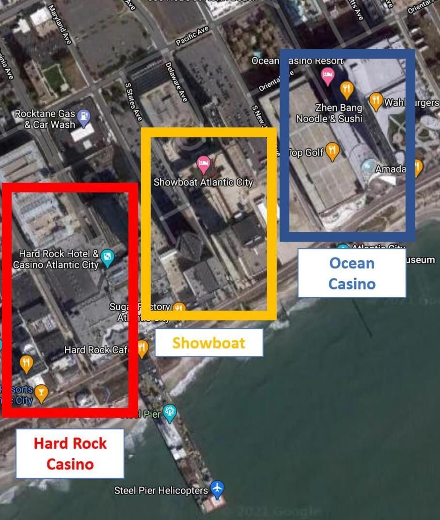 Beachfront 2Br 3Ba Condo By Cozysuites Atlantic City Exteriör bild